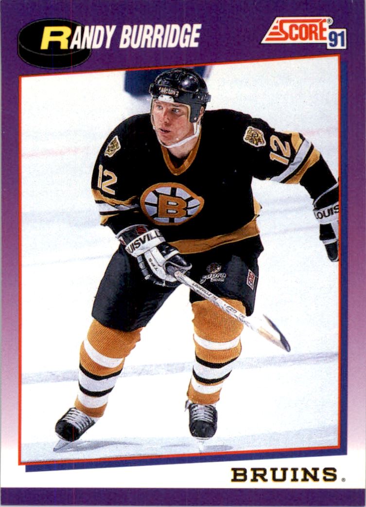 1991-92 Score American #102 Randy Burridge