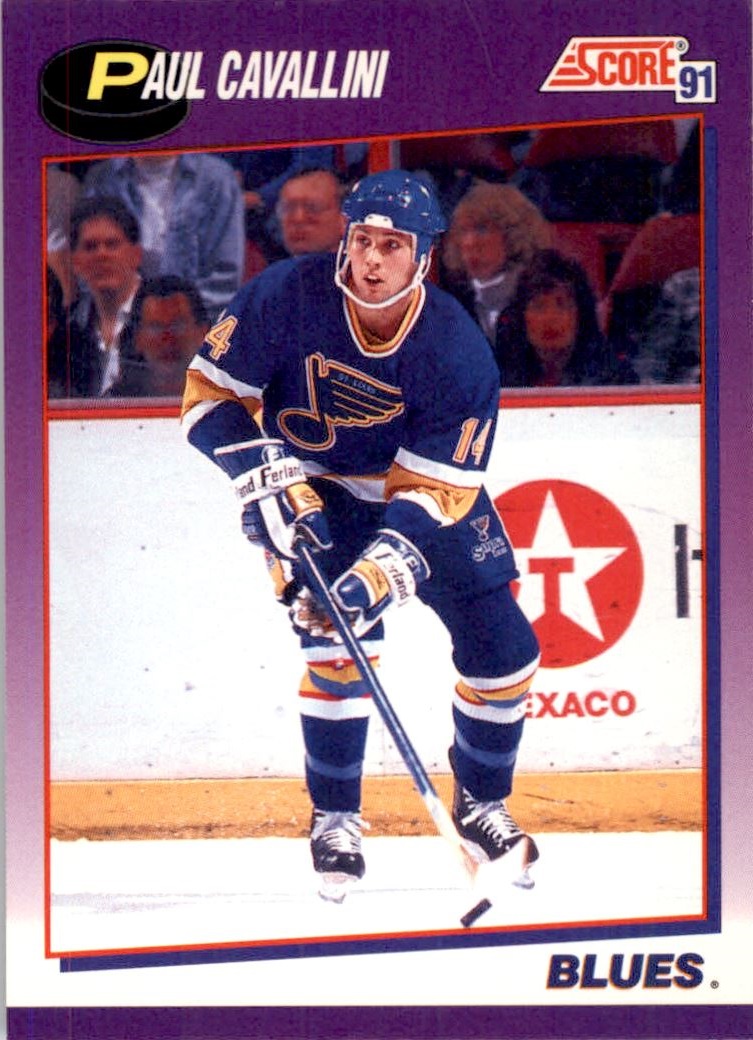1991-92 Score American #107 Paul Cavallini