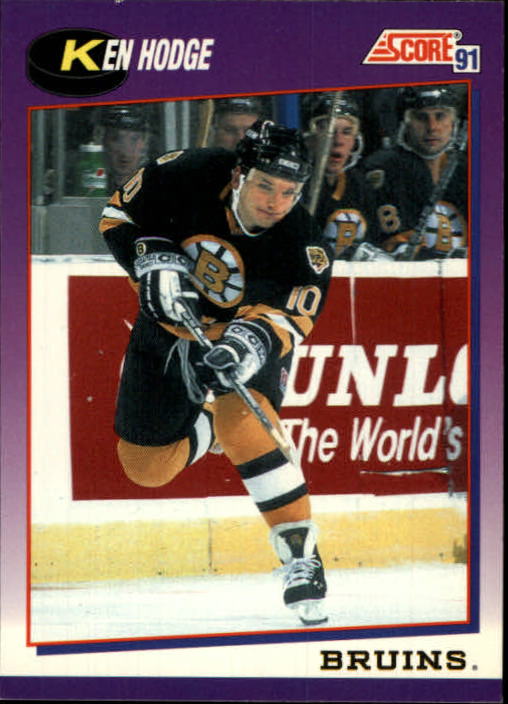 1991-92 Score American #113 Ken Hodge Jr.