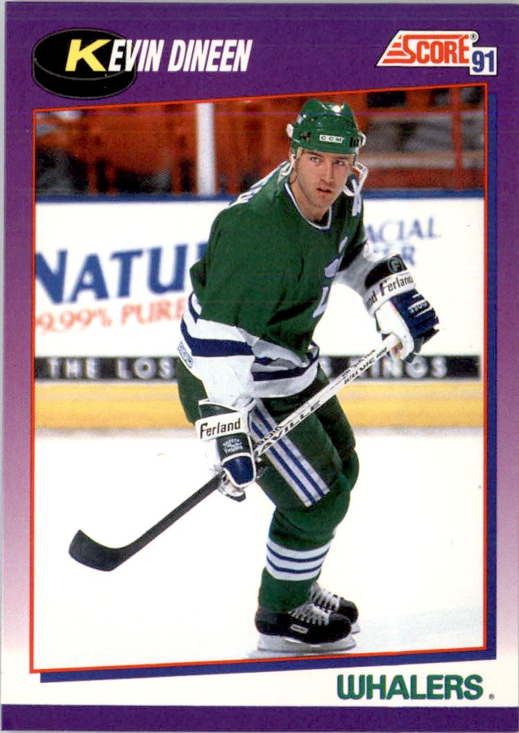 1991-92 Score American #118 Kevin Dineen