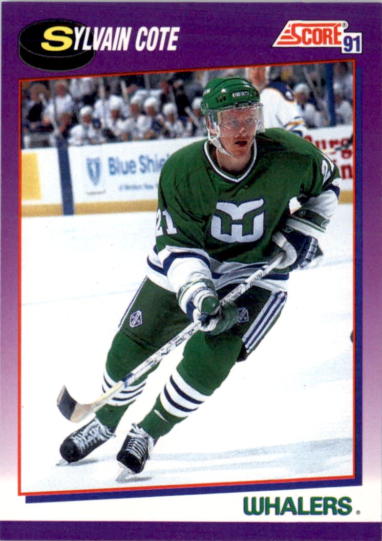 1991-92 Score American #129 Sylvain Cote