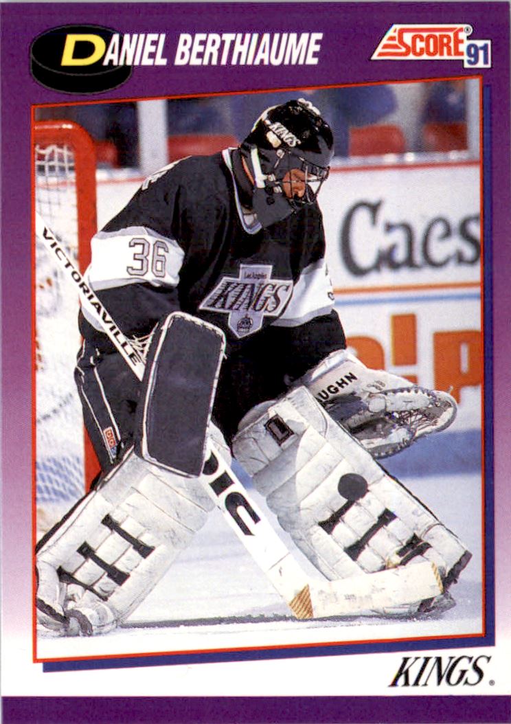 1991-92 Score American #132 Daniel Berthiaume