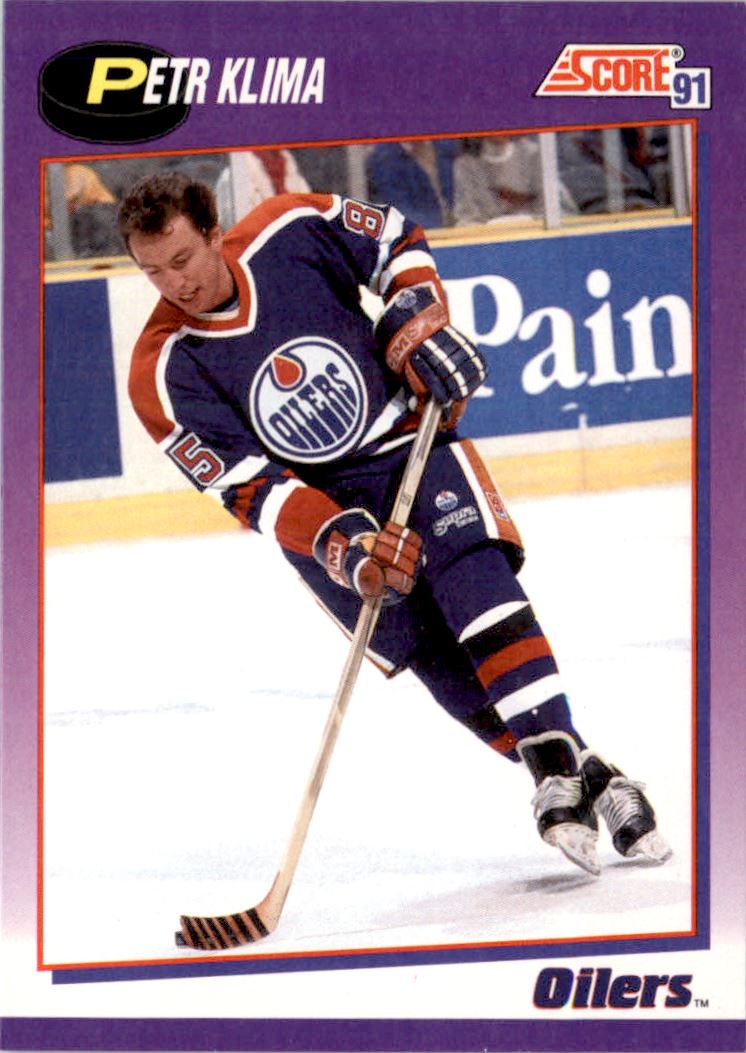 1991-92 Score American #136 Petr Klima