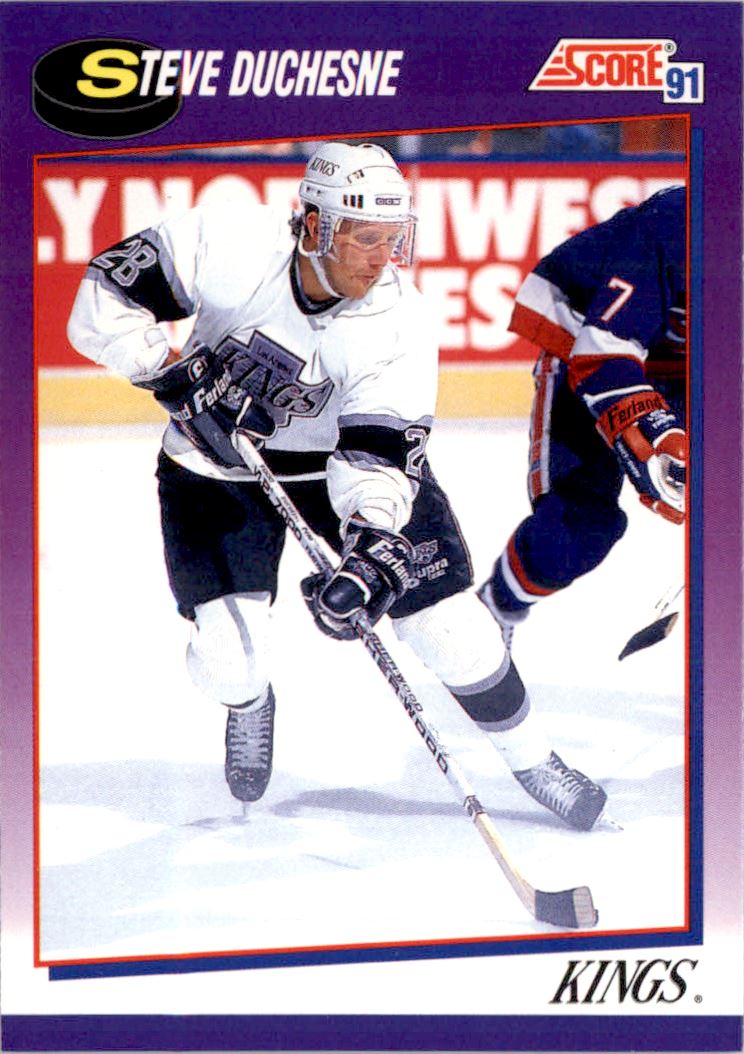 1991-92 Score American #205 Steve Duchesne