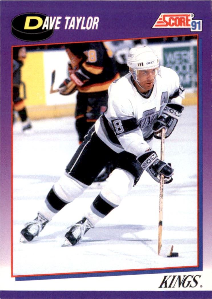 1991-92 Score American #214 Dave Taylor