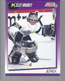 1991-92 Score American #231 Kelly Hrudey