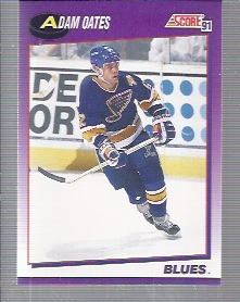 1991-92 Score American #238 Adam Oates