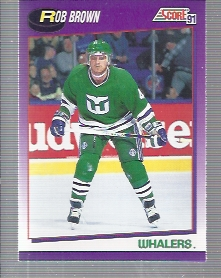1991-92 Score American #246 Rob Brown