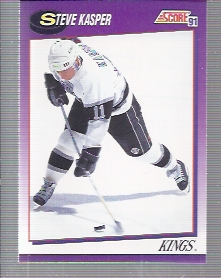1991-92 Score American #256 Steve Kasper