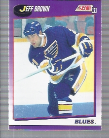 1991-92 Score American #276 Jeff Brown
