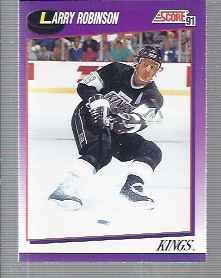 1991-92 Score American #291 Larry Robinson