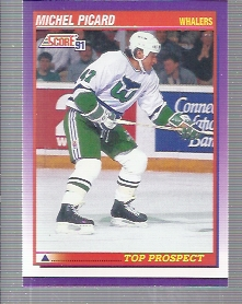1991-92 Score American #317 Michel Picard TP RC