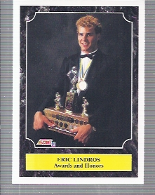 1991-92 Score American #355 Eric Lindros Awards