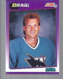 1991-92 Score American #368 Bob McGill