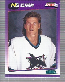 1991-92 Score American #369 Neil Wilkinson