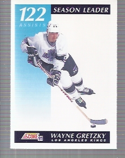 1991-92 Score American #405 Wayne Gretzky SL