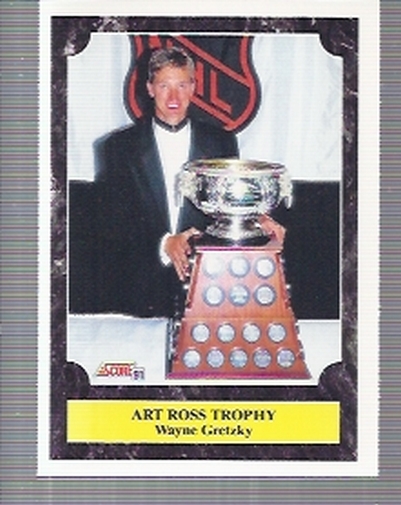 1991-92 Score American #427 Wayne Gretzky Ross