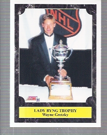 1991-92 Score American #434 Wayne Gretzky Byng