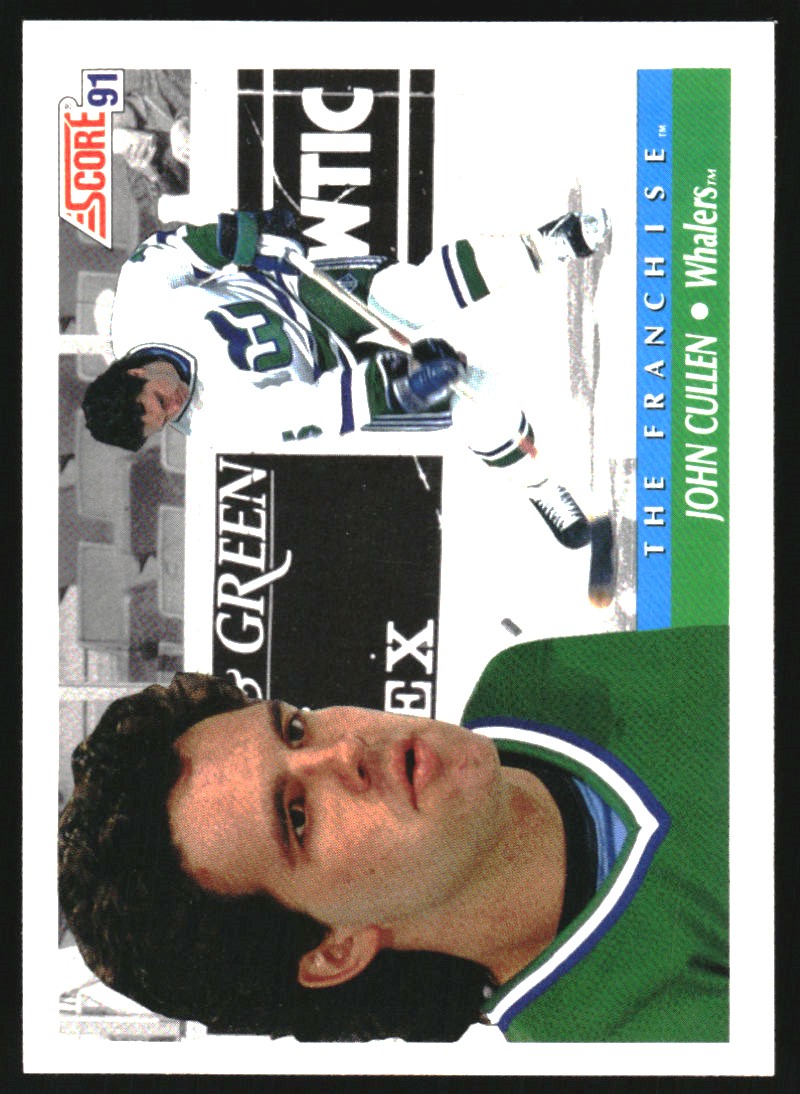 1991-92 Score Canadian Bilingual #311 John Cullen FRAN