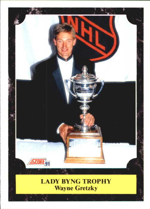 1991-92 Score Canadian Bilingual #324 Wayne Gretzky Byng