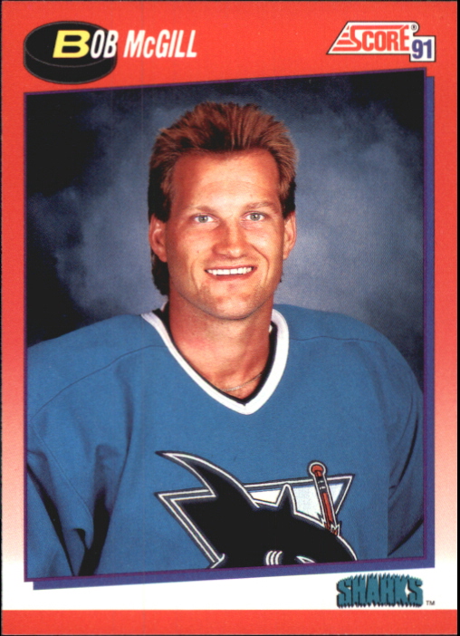 1991-92 Score Canadian Bilingual #327 Bob McGill