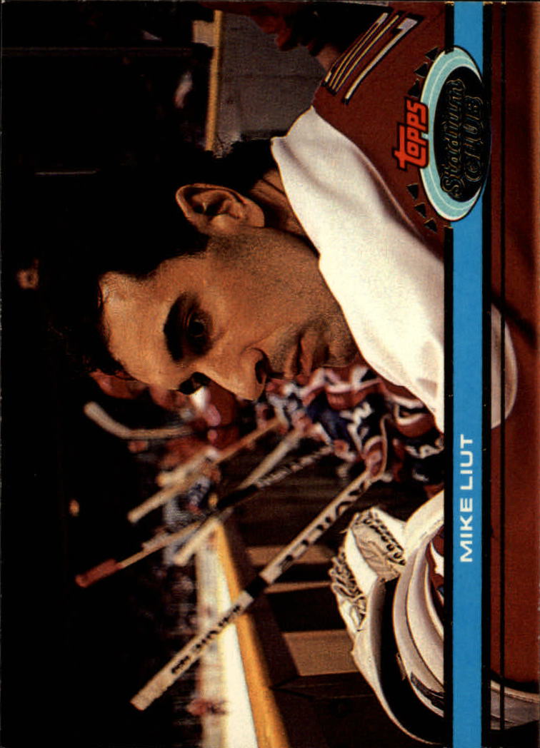 1991-92 Stadium Club #10 Mike Liut