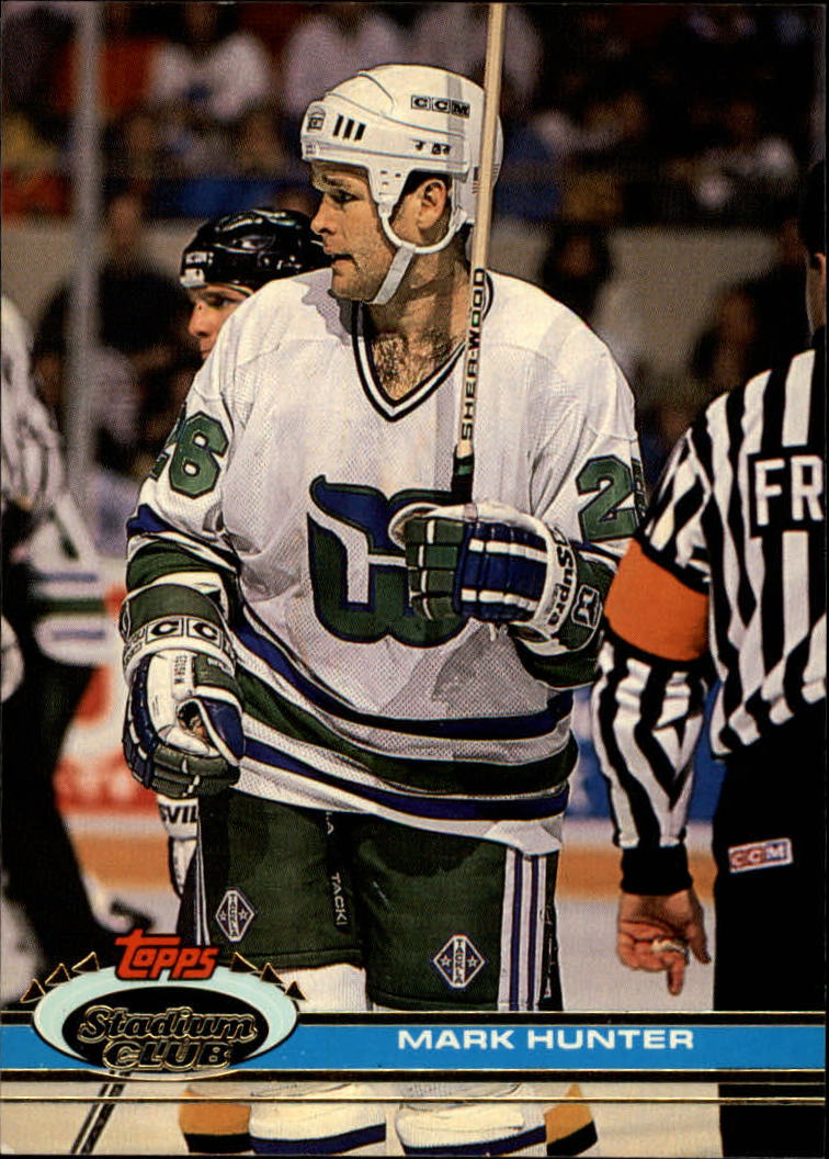 1991-92 Stadium Club #15 Mark Hunter