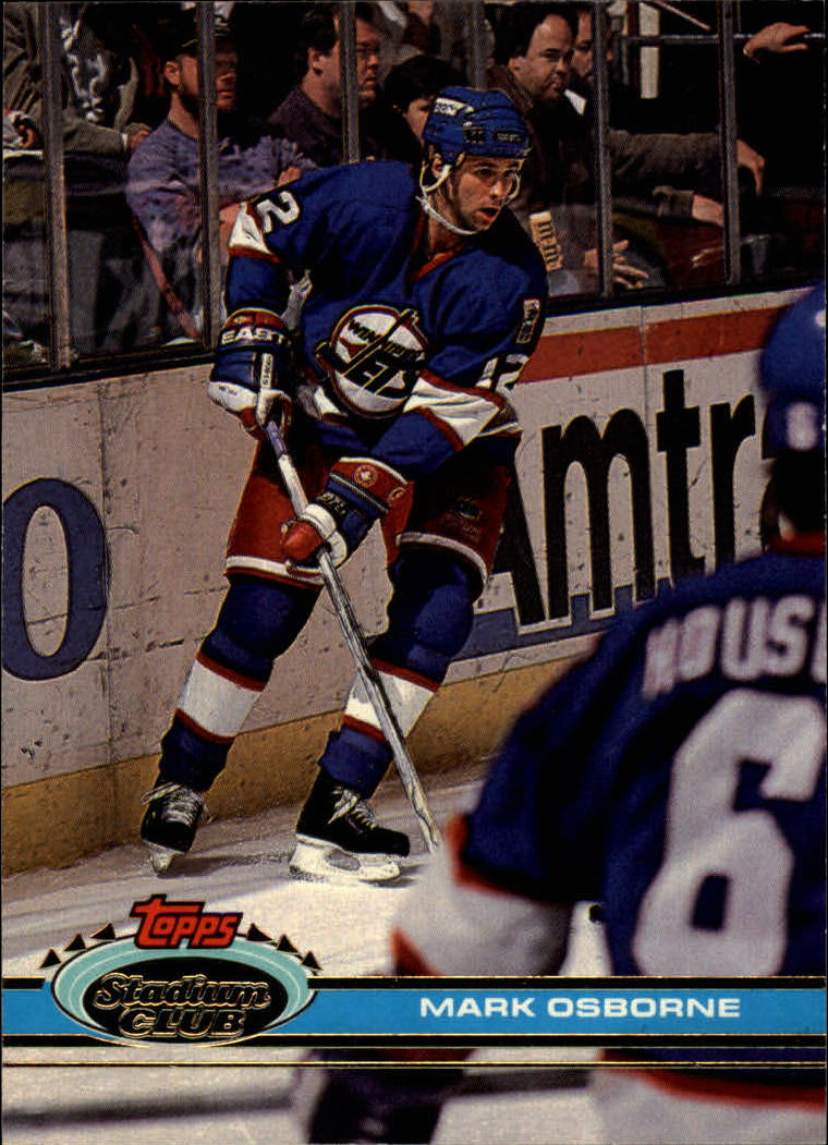 1991-92 Stadium Club #21 Mark Osborne