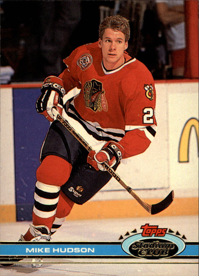 1991-92 Stadium Club #22 Mike Hudson
