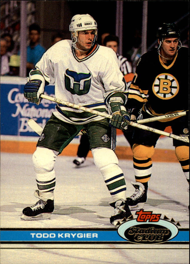 1991-92 Stadium Club #45 Todd Krygier