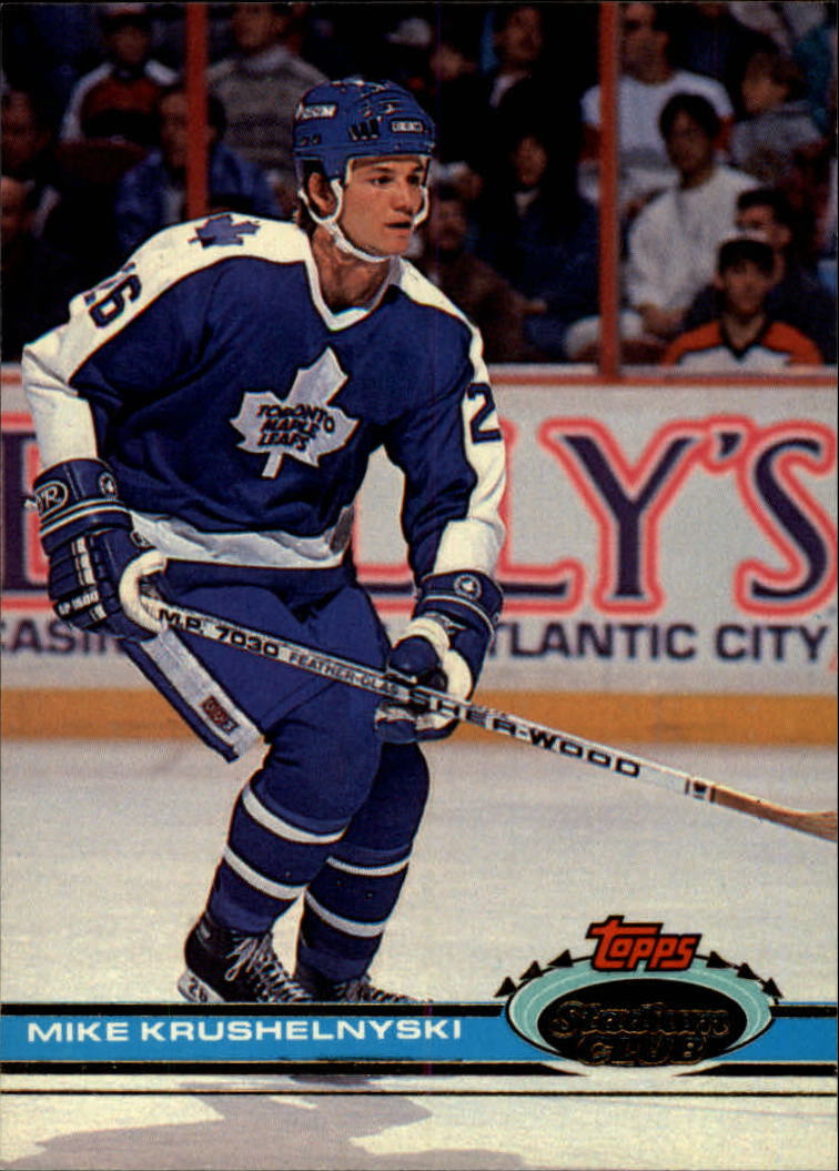 1991-92 Stadium Club #54 Mike Krushelnyski