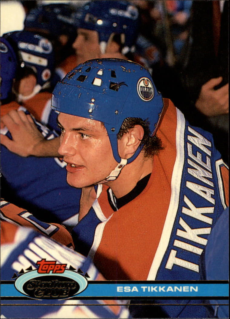 1991-92 Stadium Club #69 Esa Tikkanen