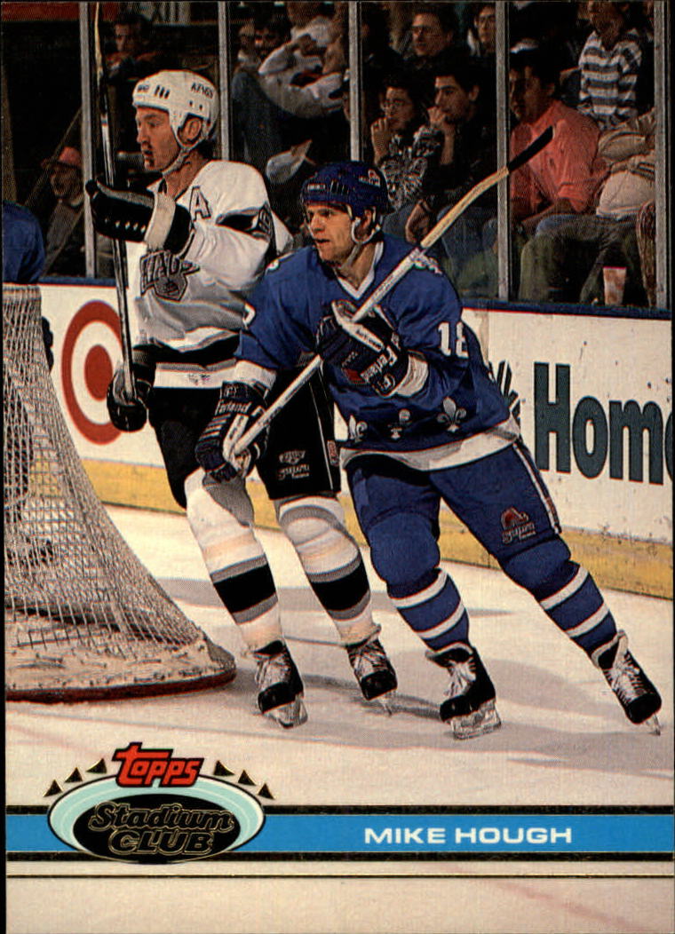 1991-92 Stadium Club #80 Mike Hough