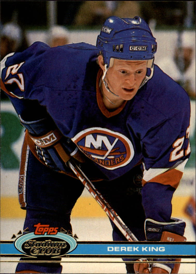 1991-92 Stadium Club #82 Derek King