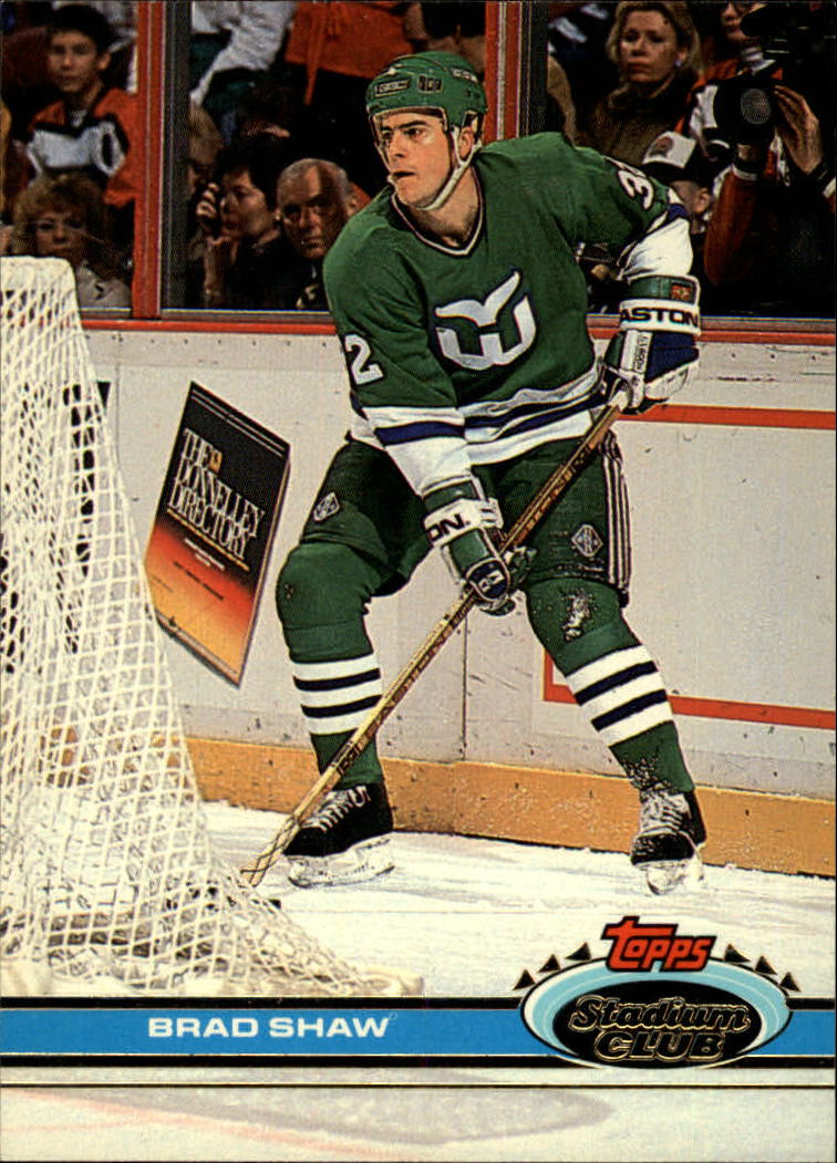1991-92 Stadium Club #83 Brad Shaw