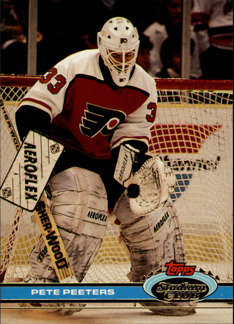 1991-92 Stadium Club #88 Pete Peeters