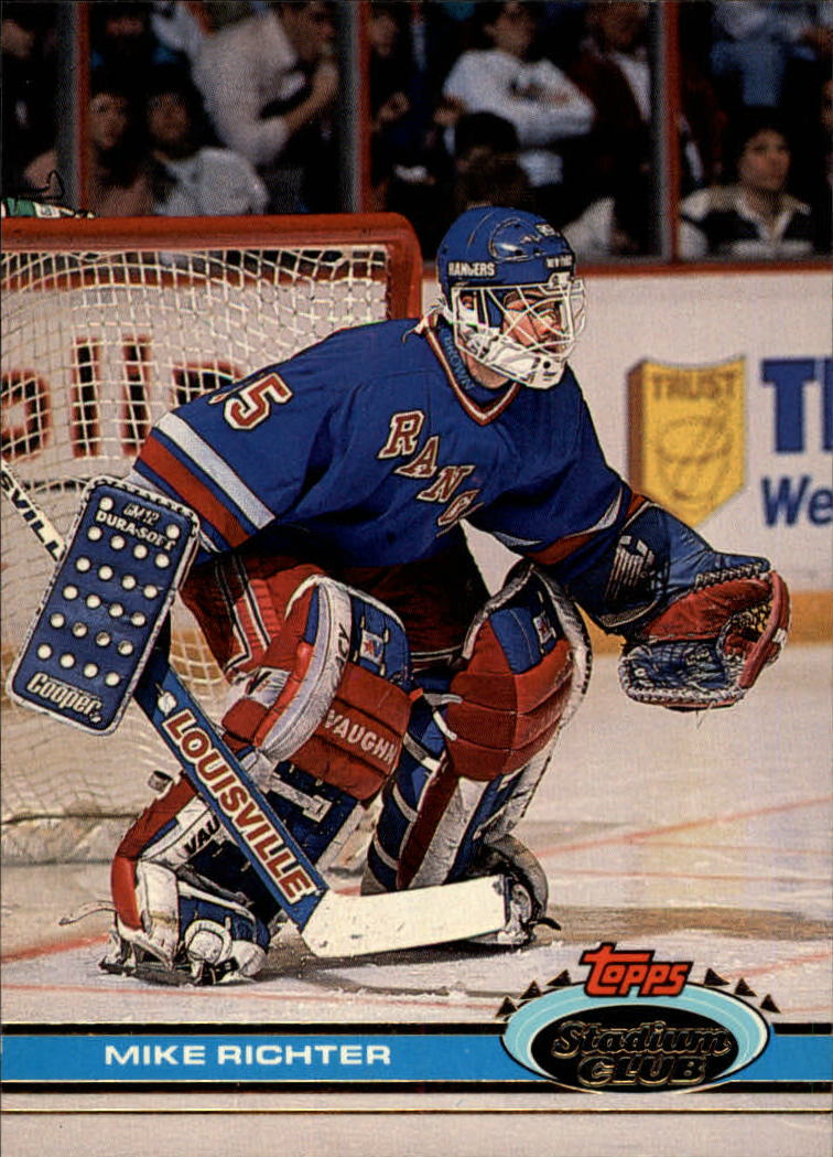 1991-92 Stadium Club #92 Mike Richter