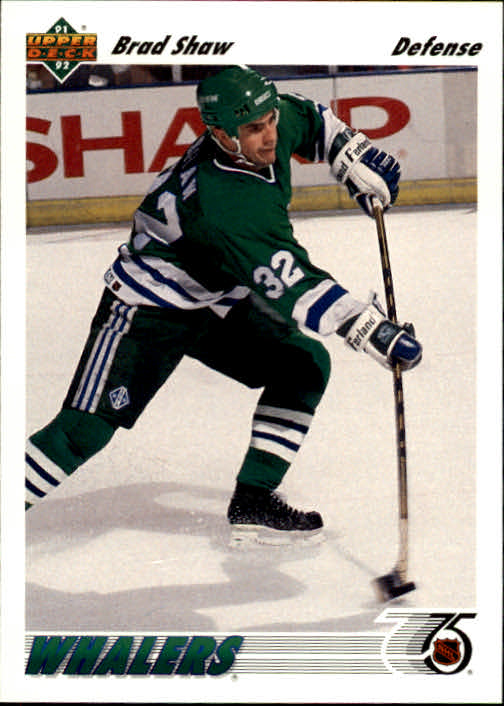 1991-92 Upper Deck #297 Brad Shaw