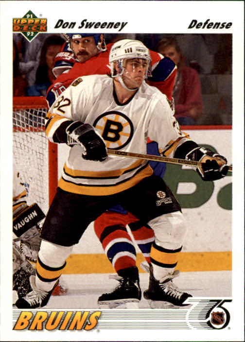 1991-92 Upper Deck #338 Don Sweeney