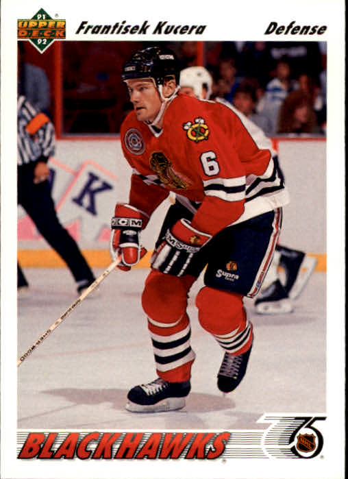 1991-92 Upper Deck #468 Frantisek Kucera