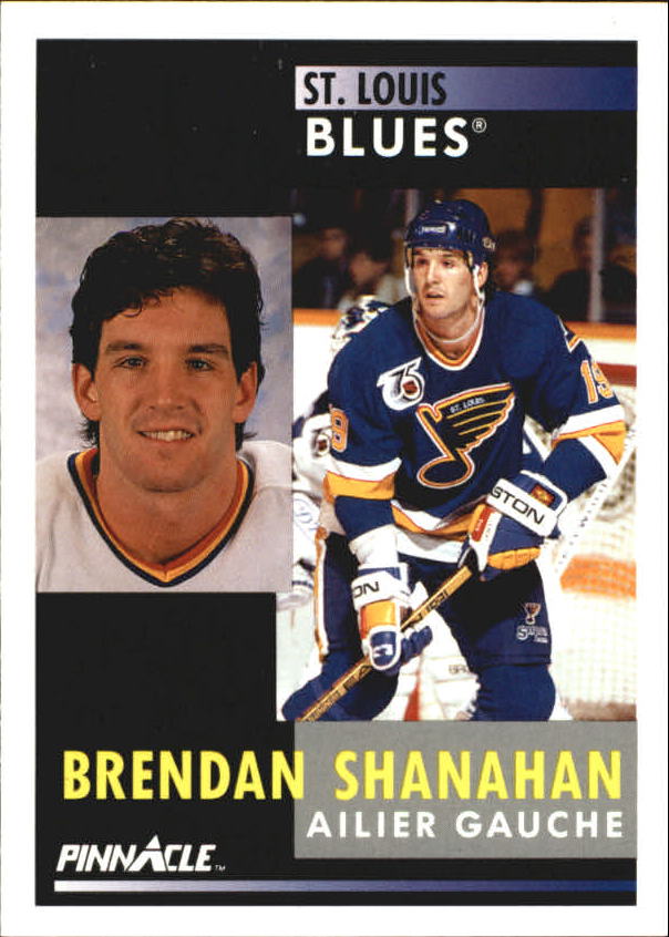 1991-92 Pinnacle French #41 Brendan Shanahan
