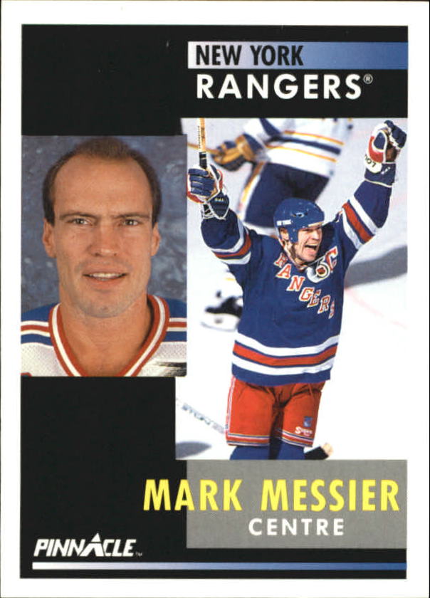 1991-92 Pinnacle French #50 Mark Messier