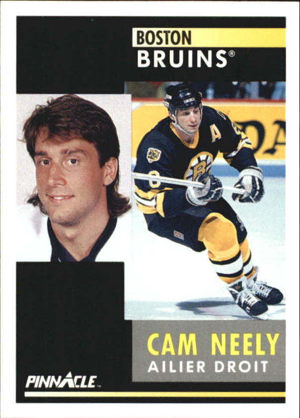 1991-92 Pinnacle French #78 Cam Neely