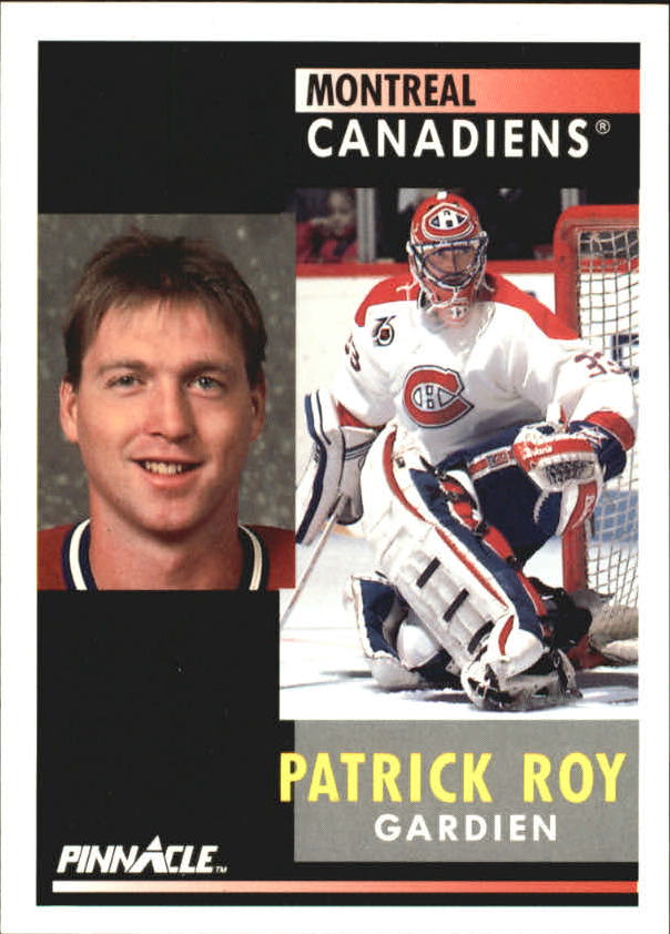 1991-92 Pinnacle French #175 Patrick Roy