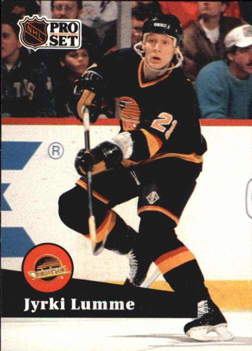 1991-92 Pro Set French #240 Jyrki Lumme