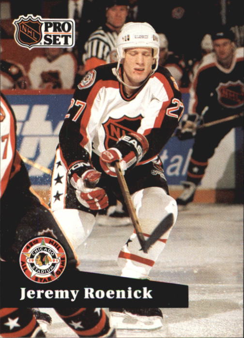 1991-92 Pro Set French #280 Jeremy Roenick AS UER