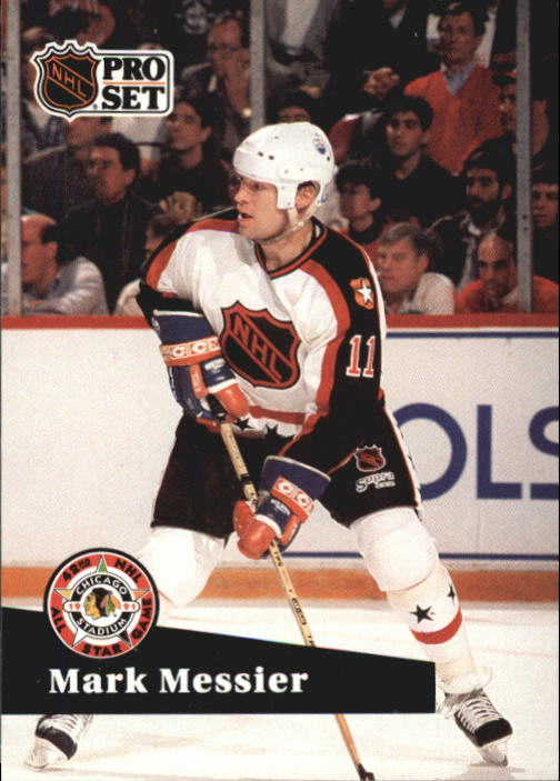 1991-92 Pro Set French #282 Mark Messier AS