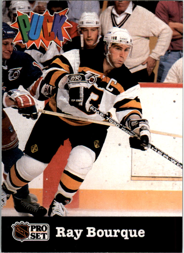 1991-92 Pro Set Puck Candy #1 Ray Bourque
