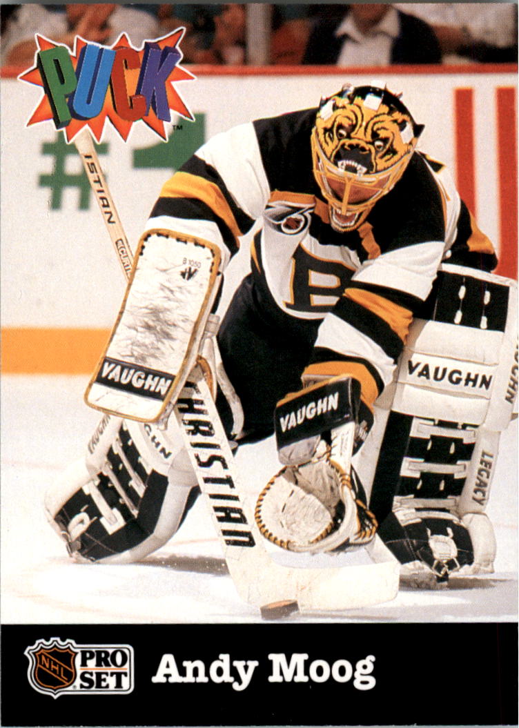 1991-92 Pro Set Puck Candy #2 Andy Moog