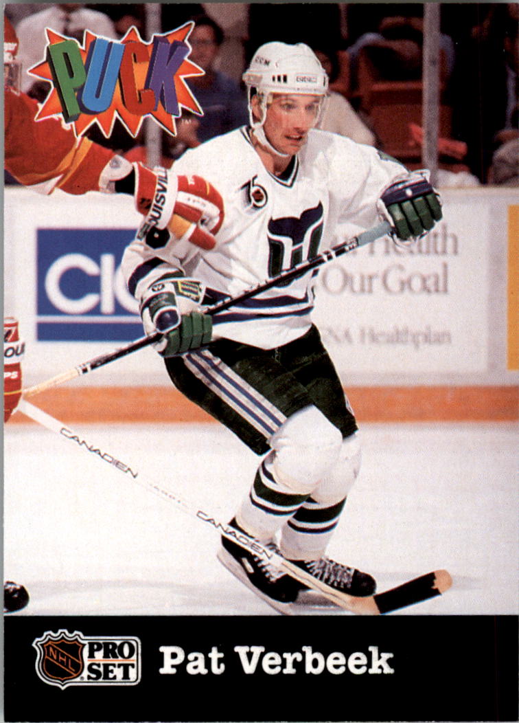 1991-92 Pro Set Puck Candy #10 Pat Verbeek